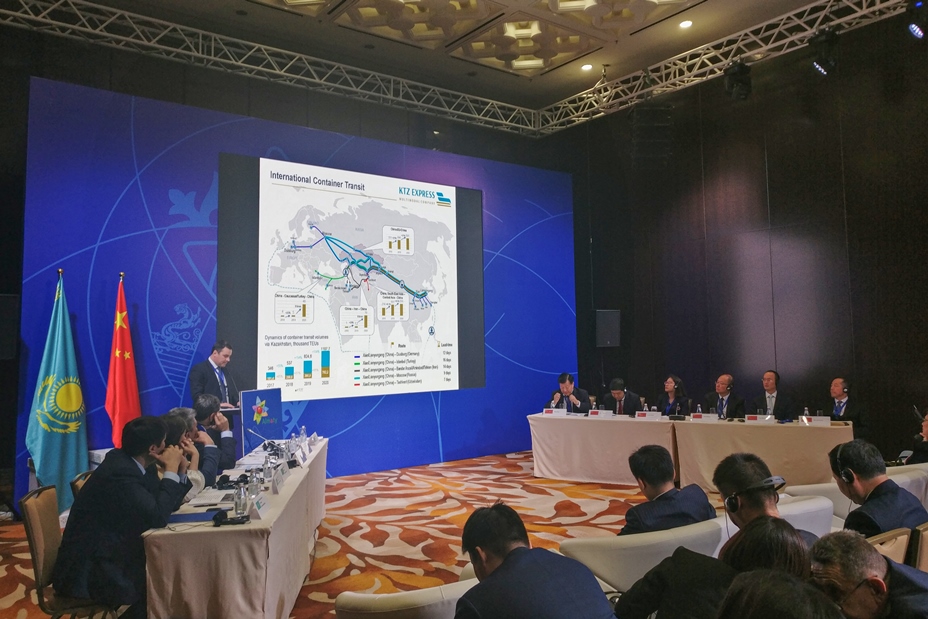 Союз транспортников Казахстана “KAZLOGISTICS принял участие в II Форуме Казахстанско-китайского межрегионального сотрудничества.